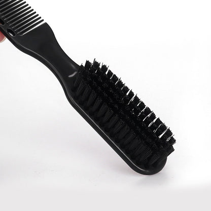 Fade Brush, Double Sided with Comb, Black - The Panic Room