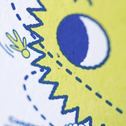 Hrvst.Store - Happy Birthday Spin, A6, Letterpress