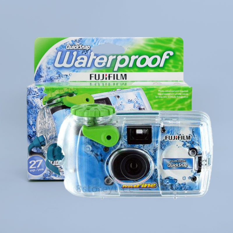 Fujifilm QuickSnap Waterproof 35mm Disposable Camera - The Panic Room