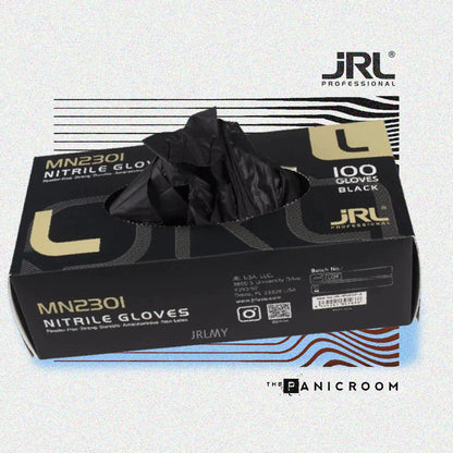 JRL - Nitrile Gloves, Black MN230I