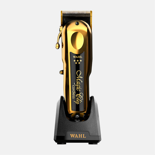 Wahl - 5 Star Series Magic Clip Professional Cord/Cordless Clipper, Gold - The Panic Room