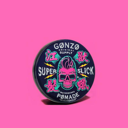 Gonzo Original Supply - Super Slick Pomade "StrongHold", 100g - The Panic Room