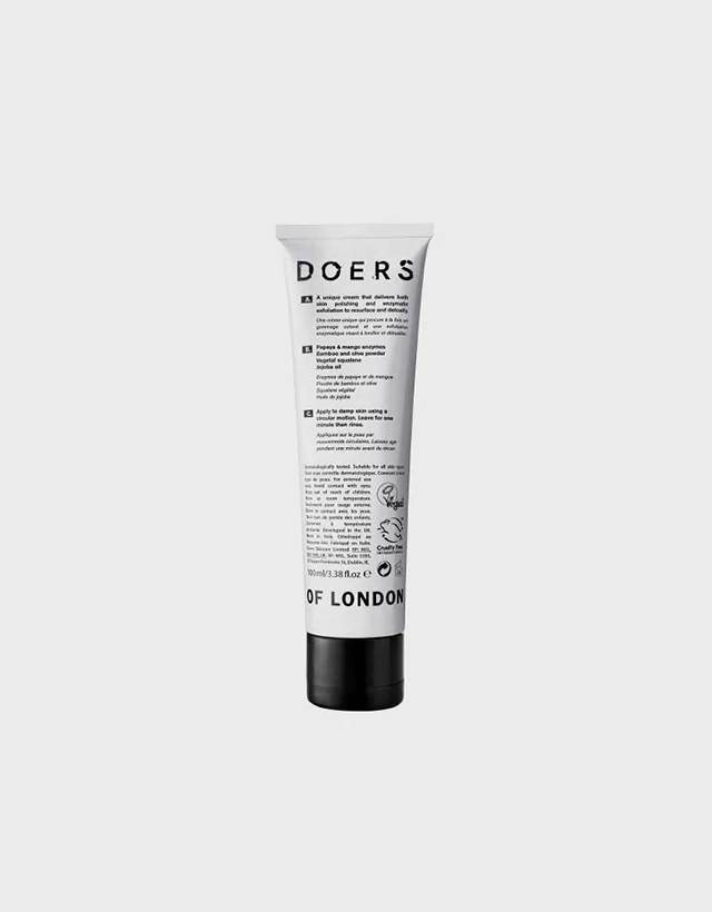Doers of London - Hydrating Face Scrub, 100ml - The Panic Room