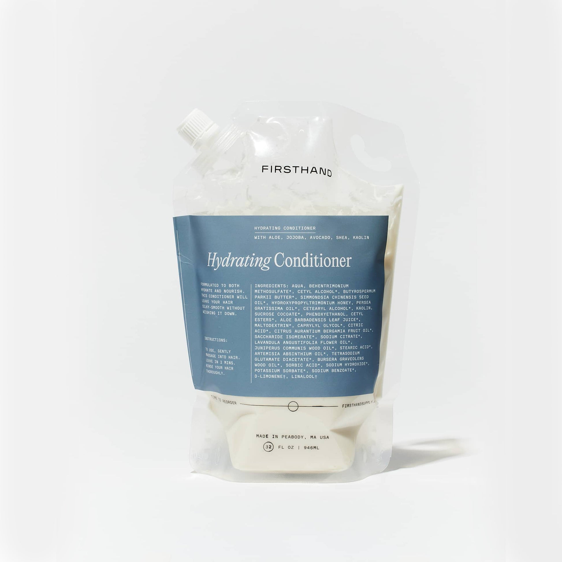 Firsthand Supply - Hydrating Conditioner Refill Pouch, 946ml - The Panic Room