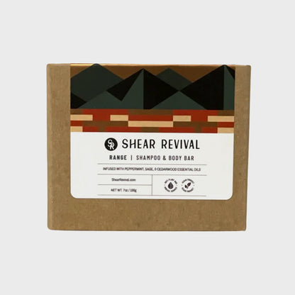 Shear Revival - Range Shampoo + Body Bar, Sunset, 196g - The Panic Room