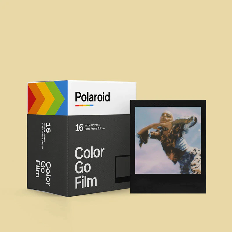 Polaroid - Go Color Film Double Pack | Black Frame Edition - The Panic Room