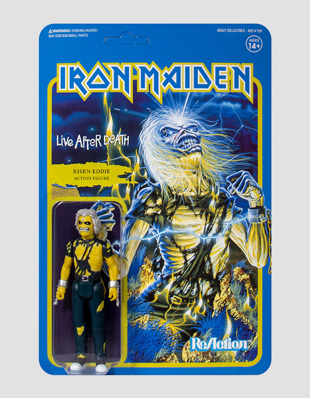Super7 - Iron Maiden ReAction Figure - Live After Death (Album Art) - The Panic Room