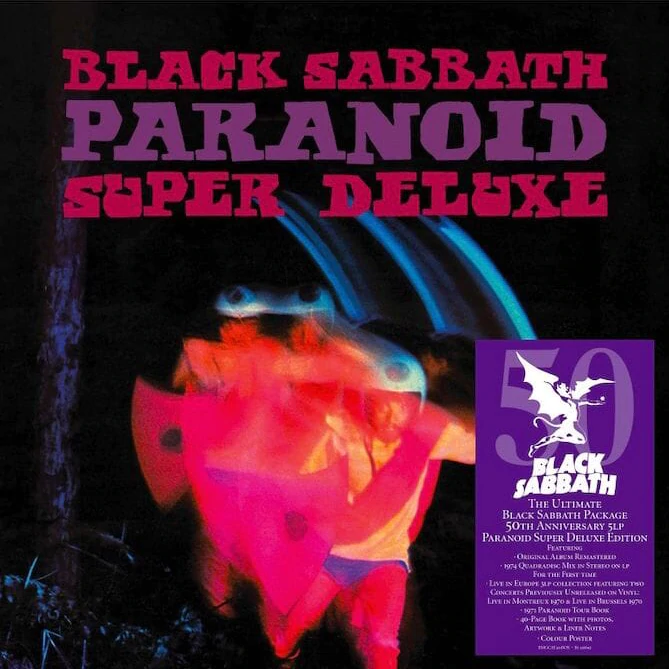 Black Sabbath - Paranoid: Deluxe Edition 50th Anniversary [Vinyl 5LP Box Set] - The Panic Room