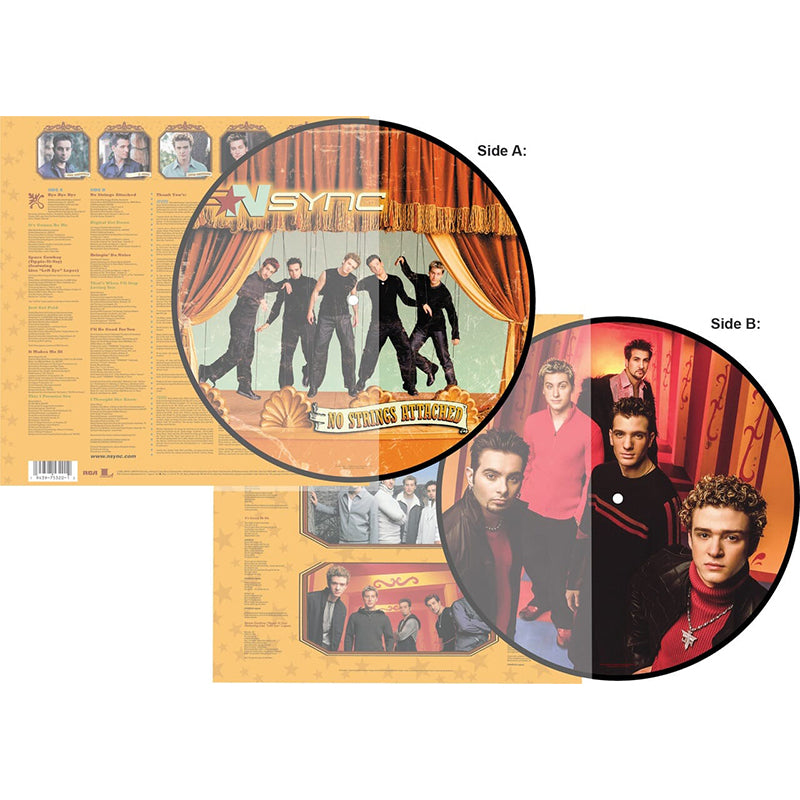 NSYNC - No Strings Attached [Picture Disc Vinyl LP] - The Panic Room