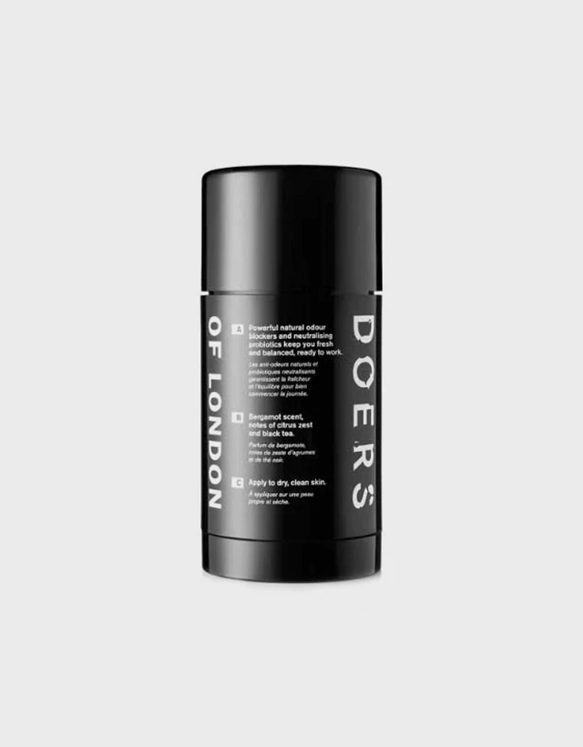 Doers of London - Natural Deodorant, Bergamot - The Panic Room