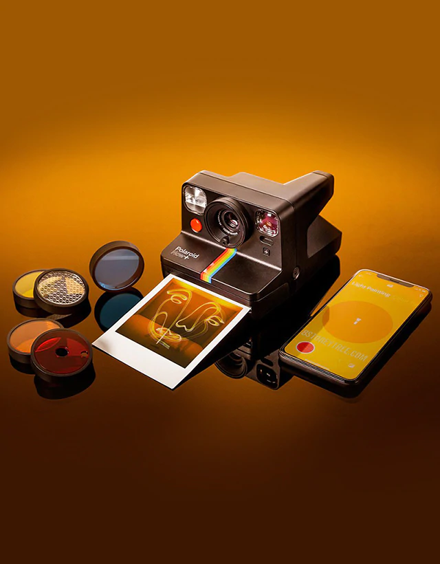 Polaroid - Now+ i-Type Instant Camera - Black - The Panic Room