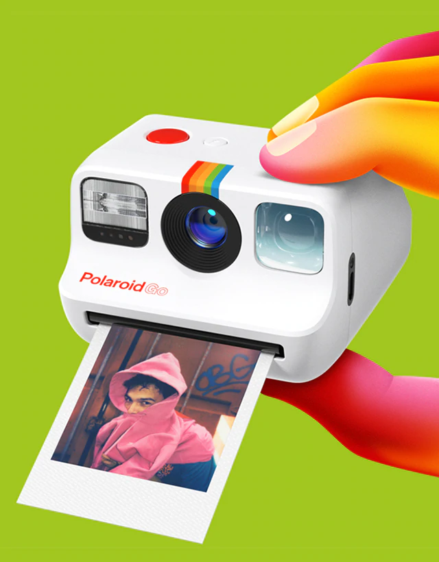 Polaroid - Go Instant Camera (White) - The Panic Room