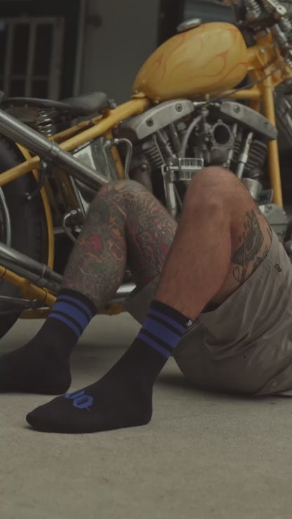 Uppercut Deluxe - Socks ( Working Blues )