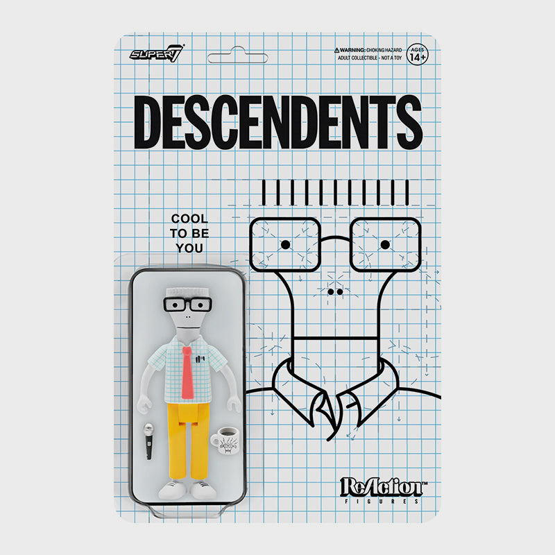 Super7 - Descendents ReAction Figure - Milo (Cool To Be You) - The Panic Room