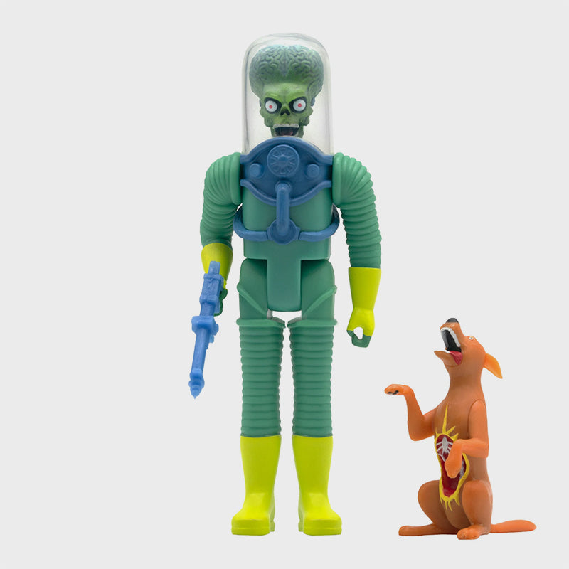 Super7 - Mars Attacks ReAction Figure - Destroying A Dog - The Panic Room