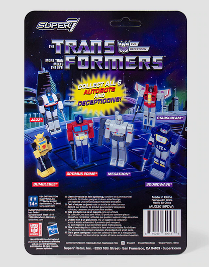 Super7 - Transformers ReAction Figure - Megatron - The Panic Room