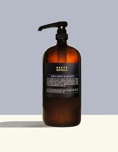 Naked Gorilla - Rebalance Hair Bath, 1000ml, Oily Scalp Shampoo - The Panic Room