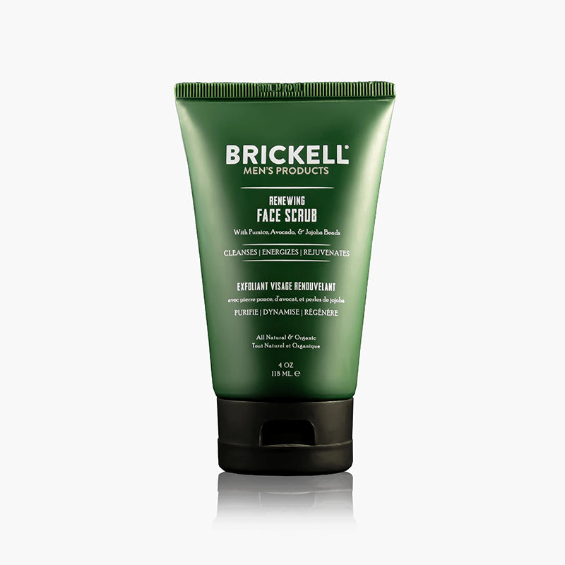 Brickell Men's Products - Renewing Face Scrub, 118ml - The Panic Room