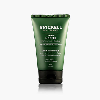 Brickell Men's Products - Renewing Face Scrub, 118ml - The Panic Room