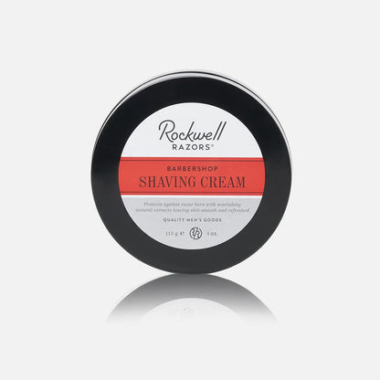 Rockwell Razors - Shave Cream, Barbershop Scent, 113g - The Panic Room