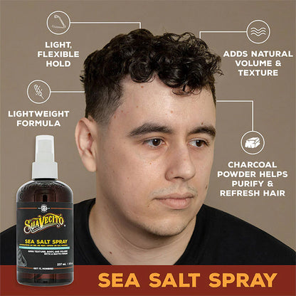 Suavecito - Sea Salt Spray, 237ml - The Panic Room