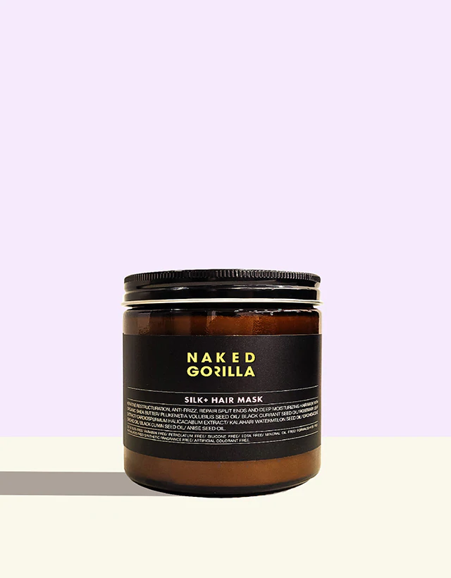 Naked Gorilla - Silk+ Hair Mask, 500ml - The Panic Room