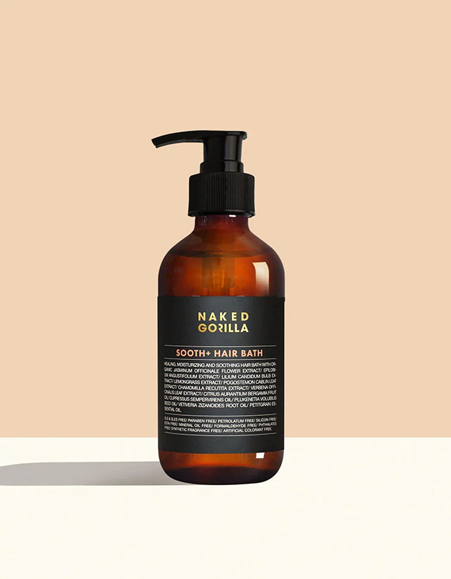 Naked Gorilla - Sooth+ Hair Bath, 250ml, Sensitive Scalp Shampoo - The Panic Room