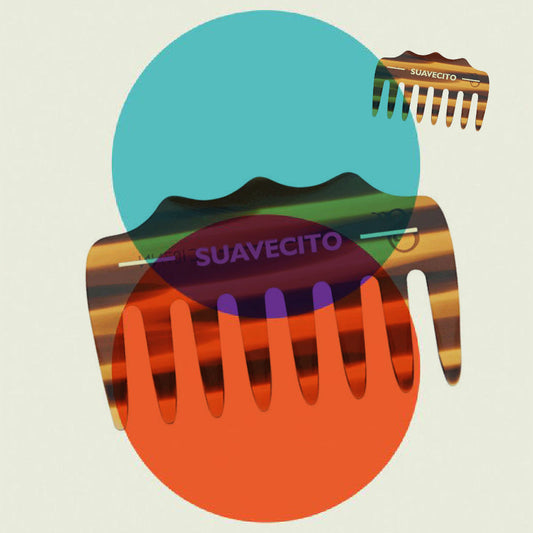 Suavecito - Deluxe Rake Pocket Comb, Amber - The Panic Room