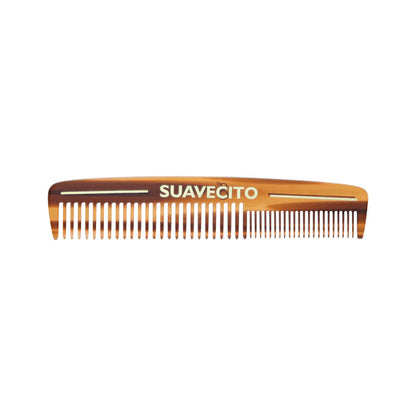 Suavecito - Deluxe Travel Dressing Comb, Amber - The Panic Room