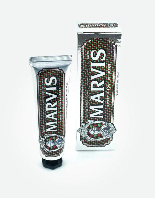 Marvis - Sweet and Sour Rhubarb Toothpaste, 75ml - The Panic Room