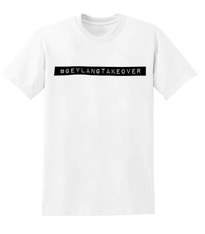 #GEYLANGTAKEOVER T-Shirt, White - The Panic Room