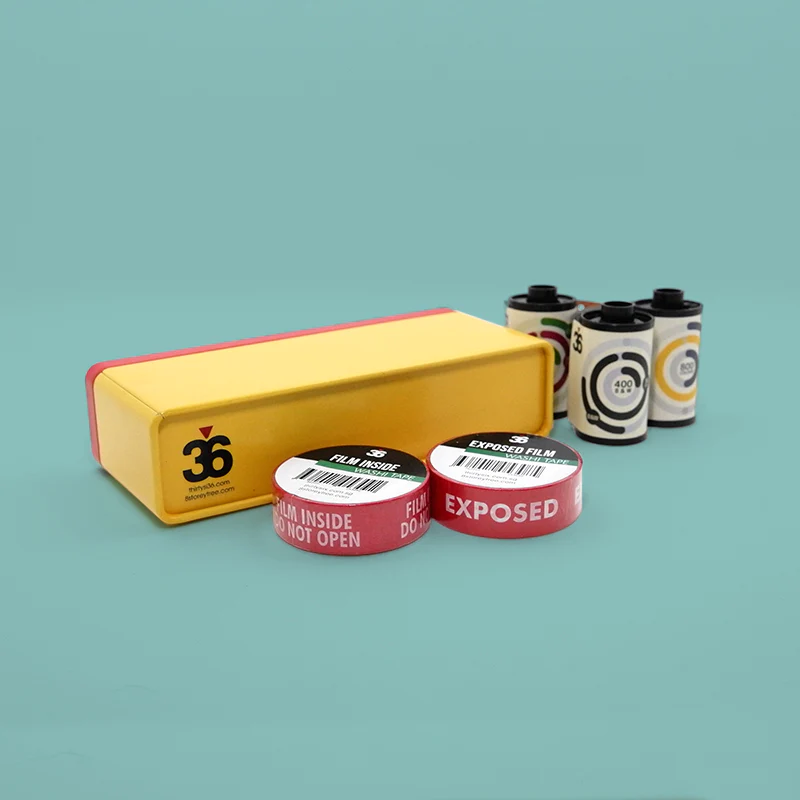 Thirtysi36 - Set of 3 35mm Films + Washi Tapes - The Panic Room