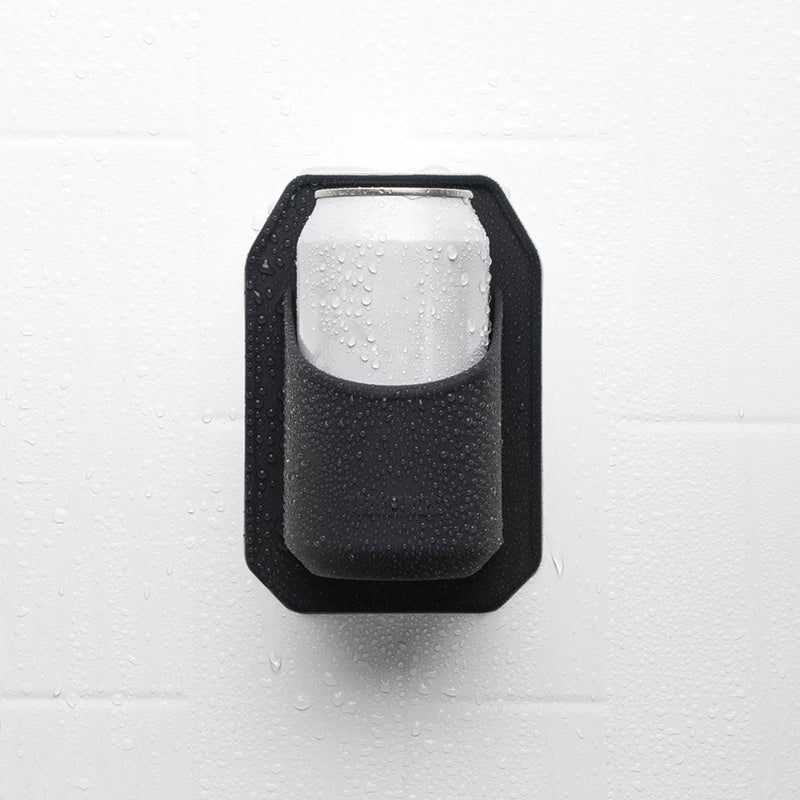 Tooletries - Shower Drink Holder, Charcoal - The Panic Room