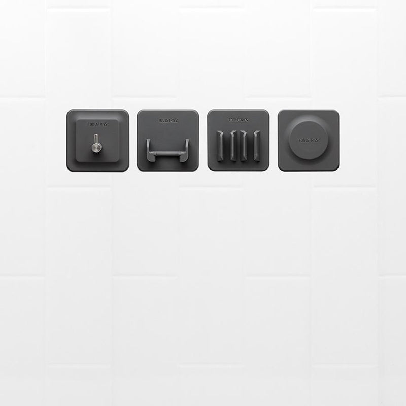 Tooletries - The 4in1, Silicone Tile Series, Charcoal - The Panic Room