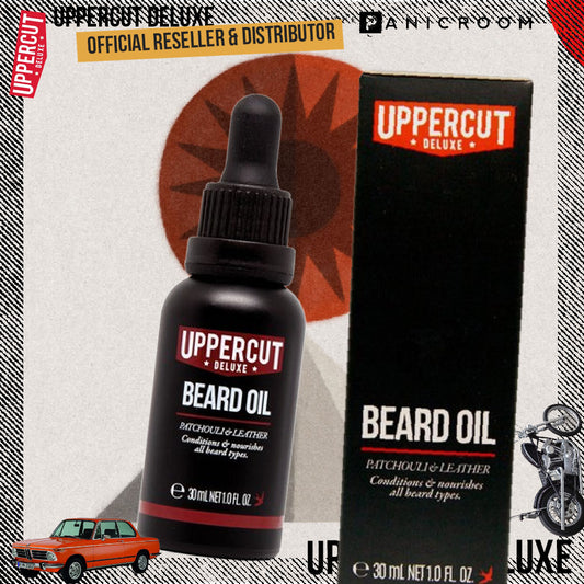 Uppercut Deluxe - Beard Oil, 30ml - The Panic Room