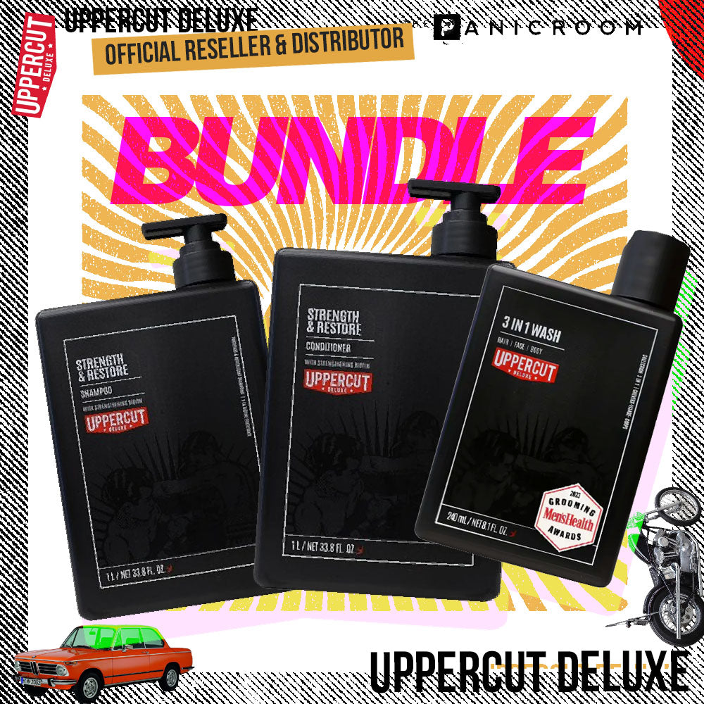 UPPERCUT DELUXE SHOWER BUNDLE