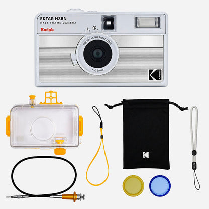 Kodak Ektar H35N Half Frame 35mm Film Camera Premium Kit