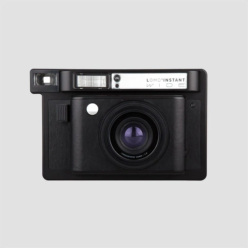 Lomography - Lomo Instant Wide Camera and Lenses (Black Edition) - The Panic Room