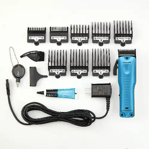 BaByliss PRO - Lo-PROFX Clipper, Influencer Special Edition, Blue - The Panic Room