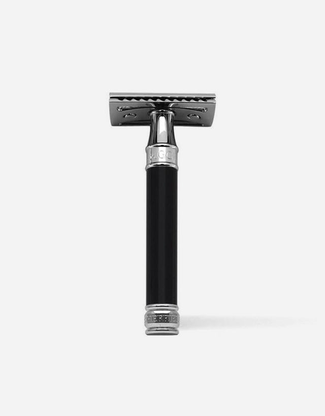 Edwin Jagger - Double Edge Safety Razor, Chrome Plated Metal - The Panic Room