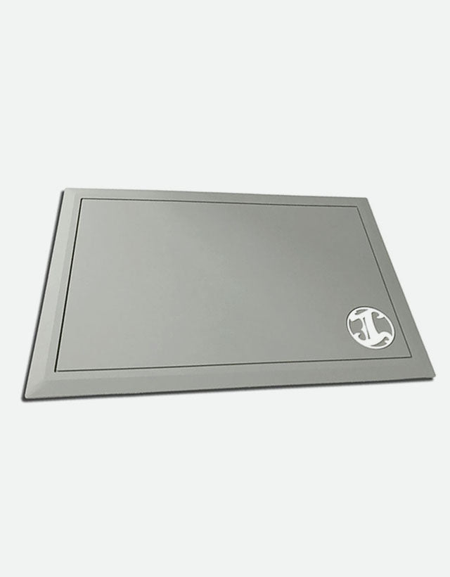 Irving Barber Co. - Work Station Mat, Grey - The Panic Room