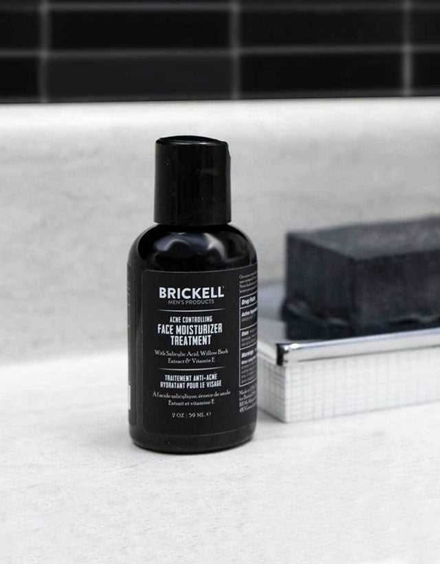 Brickell Men's Products - Acne Controlling Face Moisturizer Treatment for Men, 59ml - The Panic Room