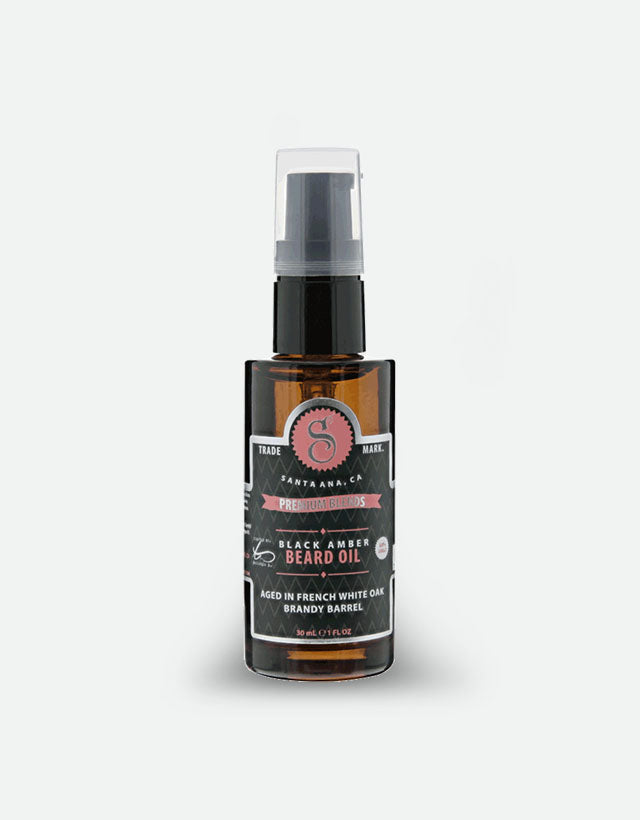Suavecito - Premium Blends Black Amber Beard Oil, 30ml - The Panic Room