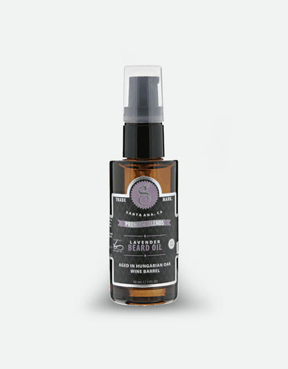 Suavecito - Premium Blends Lavender Beard Oil, 30ml - The Panic Room