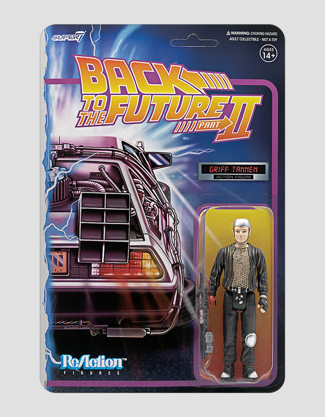 Super7 - Back To The Future 2 ReAction Figure Wave 1 - Griff Tannen - The Panic Room