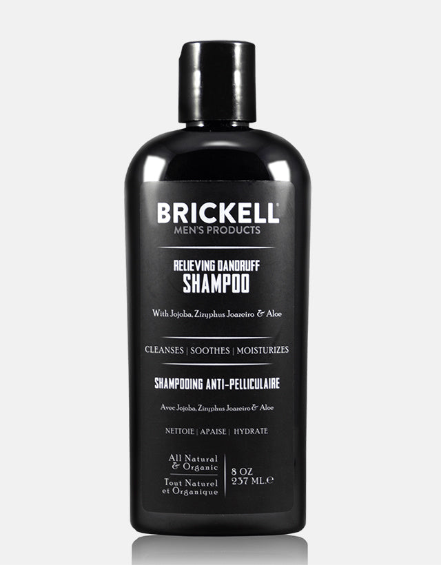 Brickell Men's Products - Relieving Dandruff Shampoo for Men, 237ml - The Panic Room