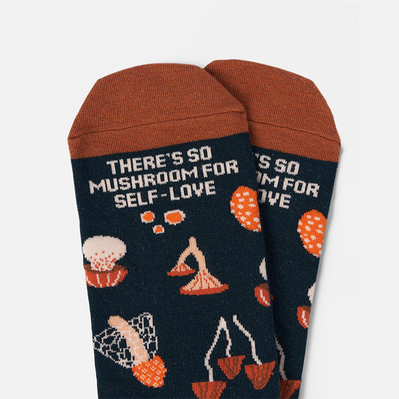 Talking Toes - Mushroom for Love Sock - The Panic Room