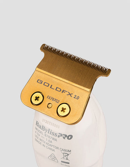 BaByliss PRO - FX707G2 Replacement Outlining Hair Trimmer Blade, Deep Tooth, Gold - The Panic Room