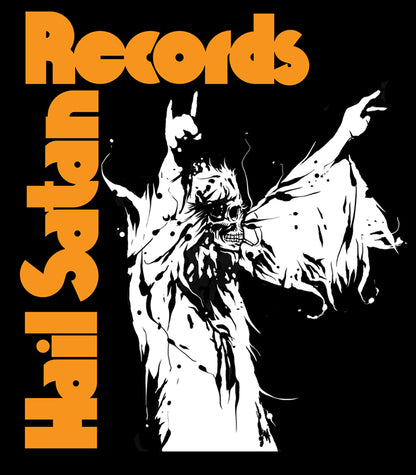 Hail Satan Records - Vol.4 T-Shirt, Black - The Panic Room