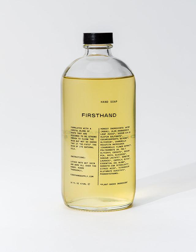 Firsthand Supply - Liquid Hand Soap, 475ml - The Panic Room